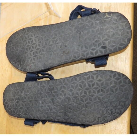 Barbour Men\'s Hilman Sandals Hook & Loop Adjustable Straps Navy Blue Size 12 main image 7